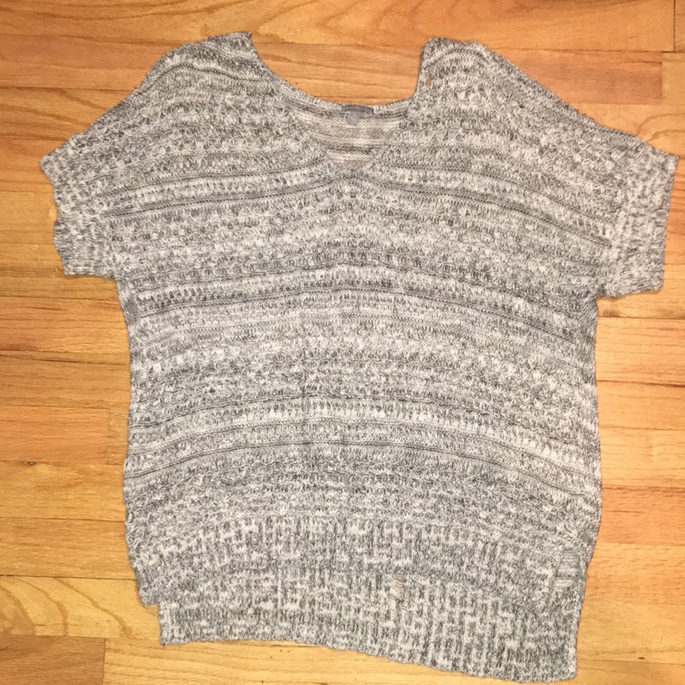 Charlotte Russe Gray Sweater Shirt